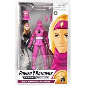 Power Rangers Lightning Collection Mighty Morphin Ninja Pink Ranger New!!!